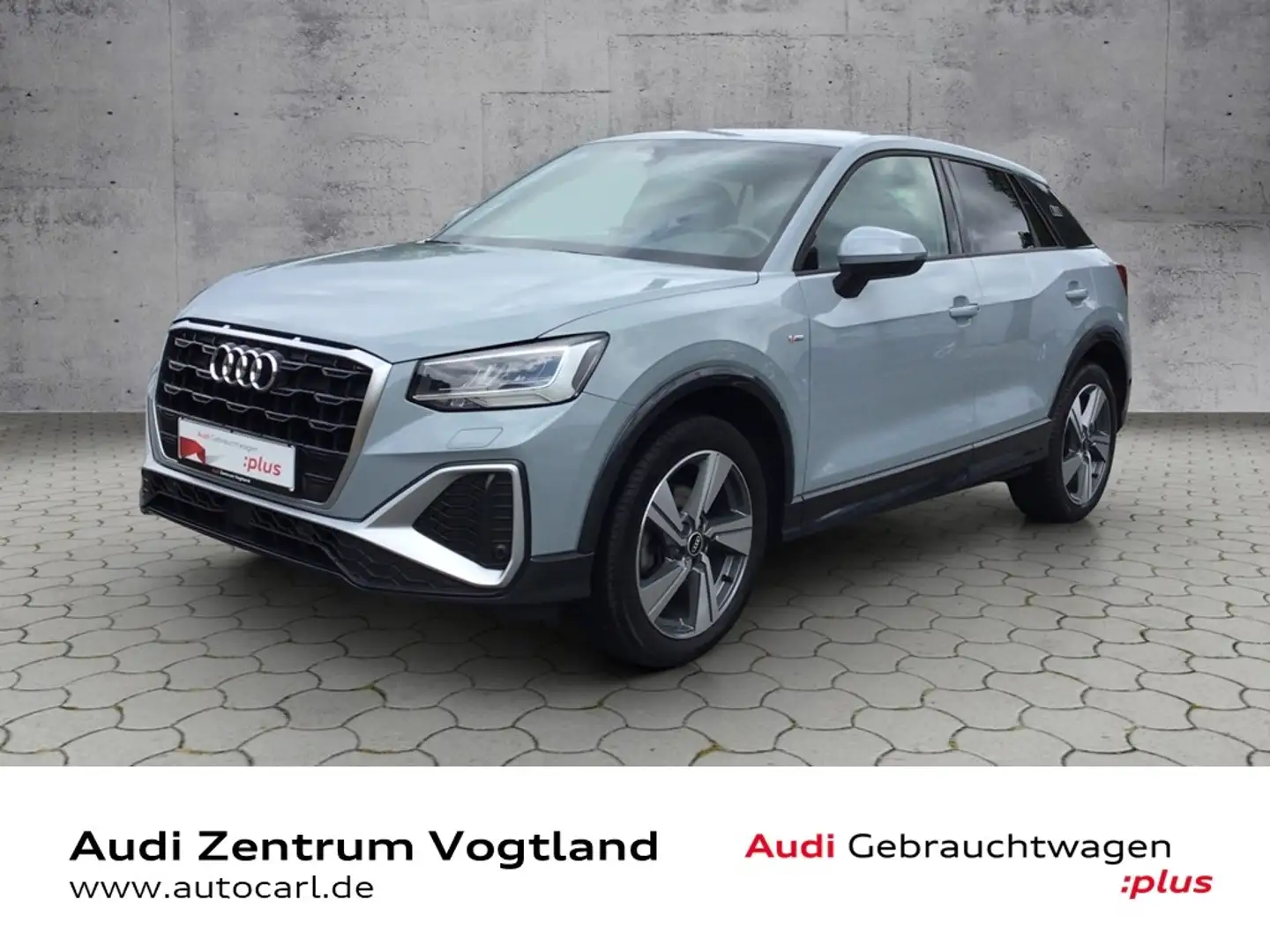 Audi Q2 S line 35 TFSI NAV/Parken/SHZ KLIMA LED NAVI LEDE Gris - 1