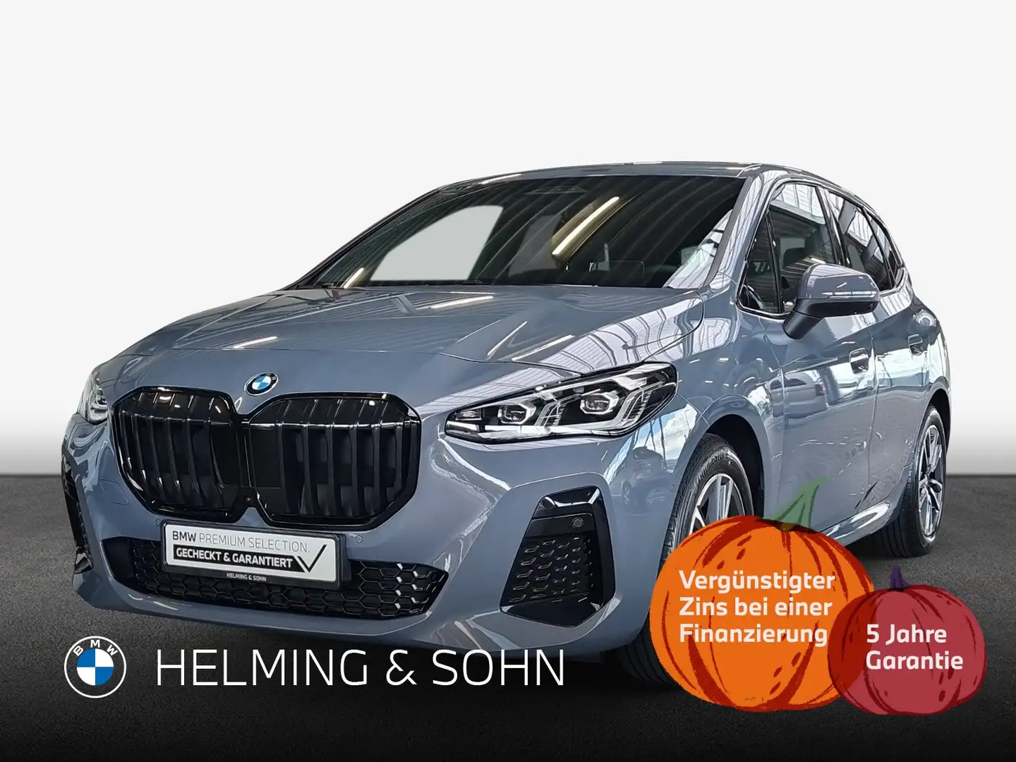 BMW 218 d Active Tourer M-Sport Head-Up DAB LED AHK uvm. Gris - 1