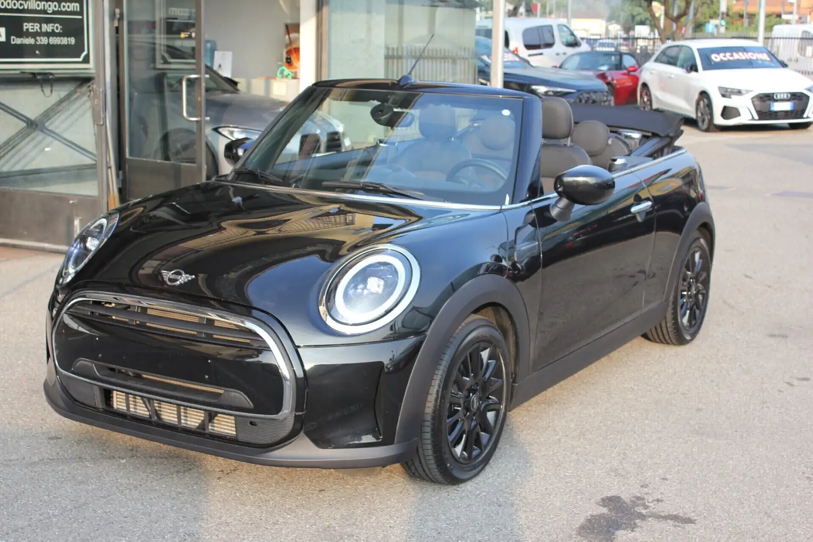 MINI One Cabrio MNI ONE CABRIO 102CV SEDILI RISCALDATI FULL LED NE Noir - 1