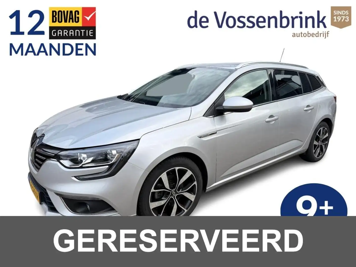 Renault Megane 1.2 TCe Estate Bose NL-Auto *Geen Afl. kosten* Grijs - 1