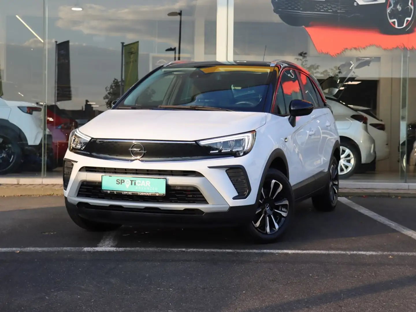 Opel Crossland GS 1.2T|GPS|CAMERA|ECC| Wit - 2