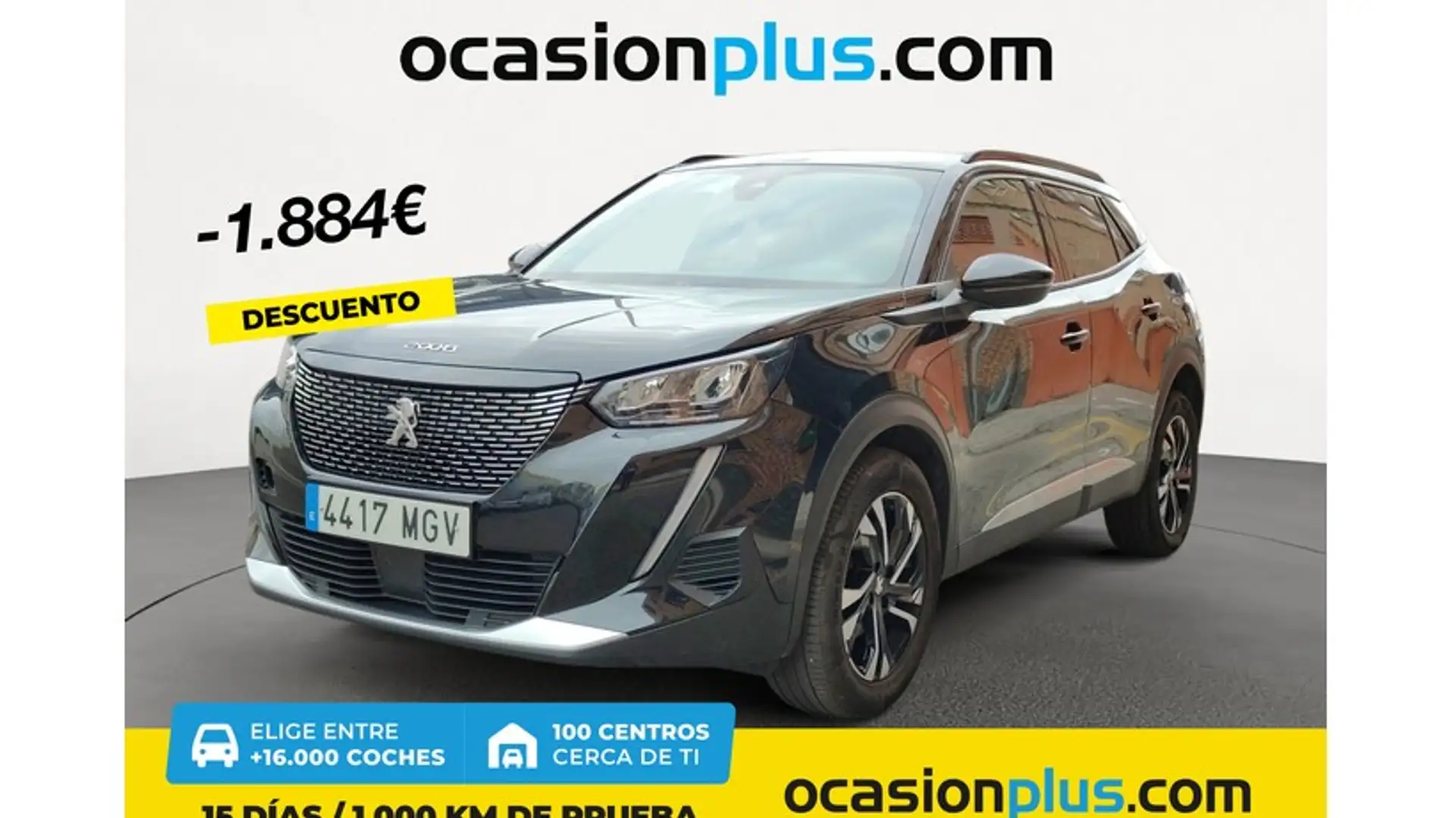Peugeot 2008 1.2 PureTech S&S Allure 100 Noir - 1