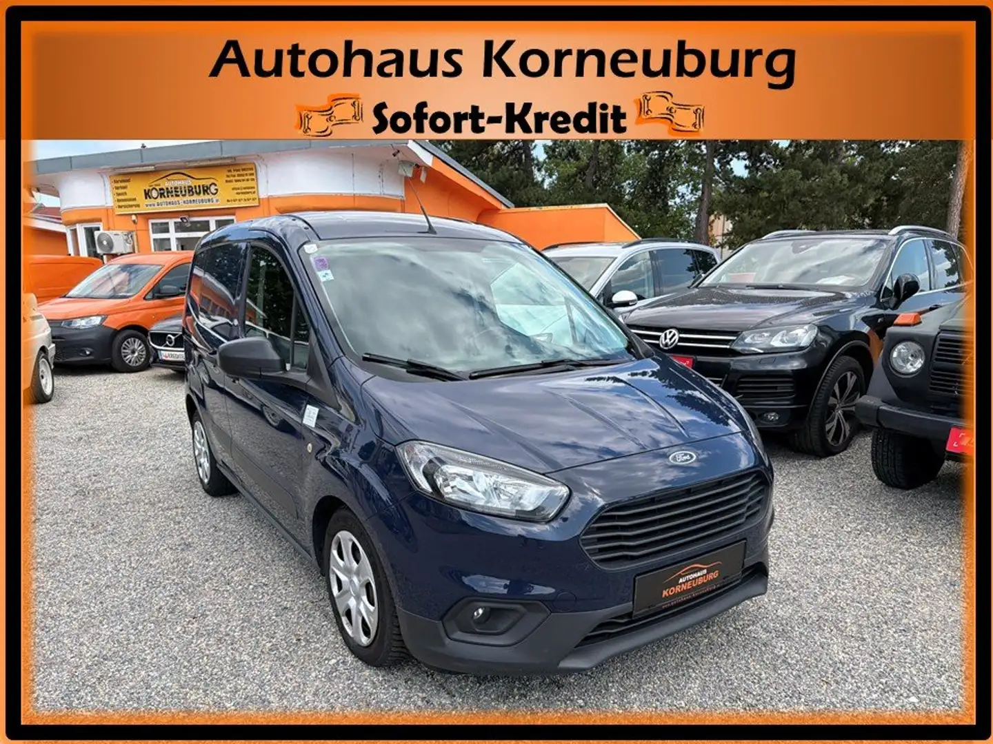 Ford Transit Courier Trend mit nur 92.600km *Tempomat*Klima* Blau - 1