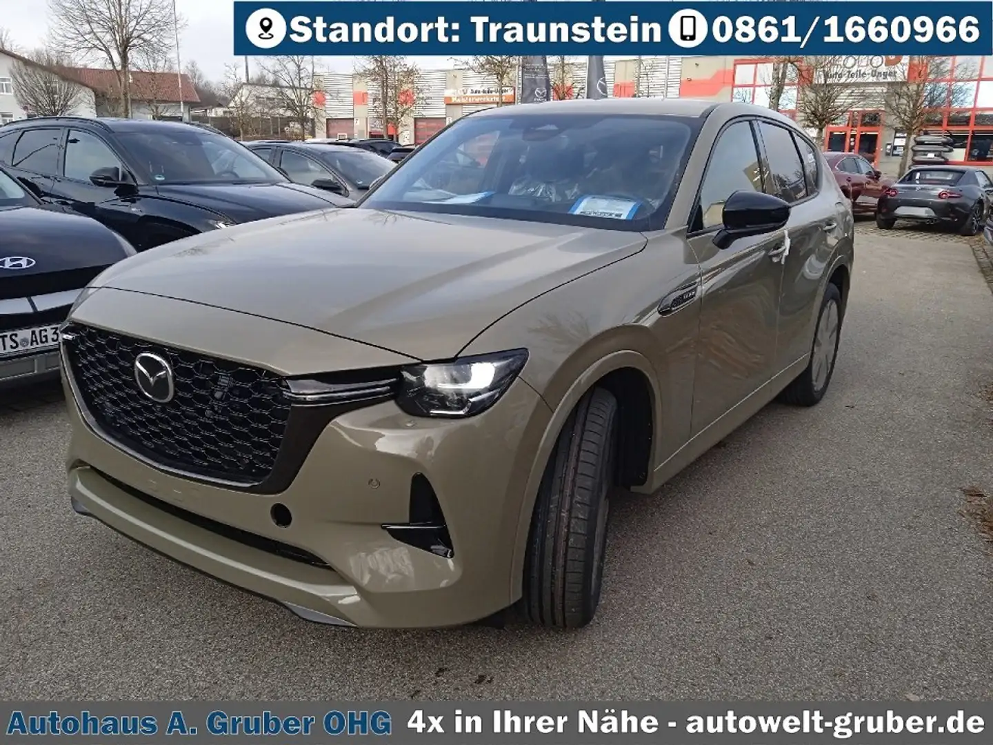 Mazda CX-60 e-SKYACTIV D 254ps Automatik Allrad Homura+Conv+So Brun - 2