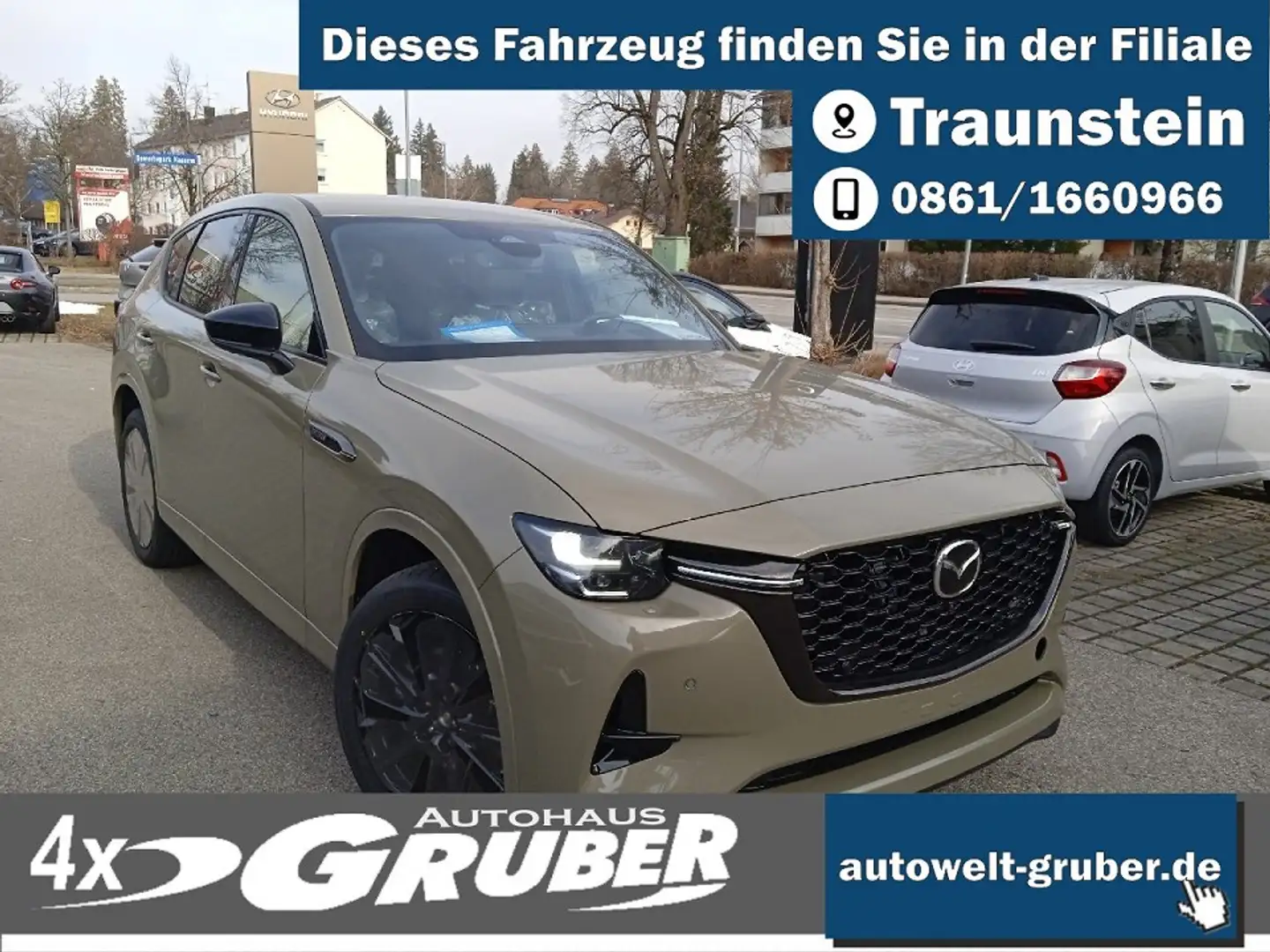 Mazda CX-60 e-SKYACTIV D 254ps Automatik Allrad Homura+Conv+So Brun - 1