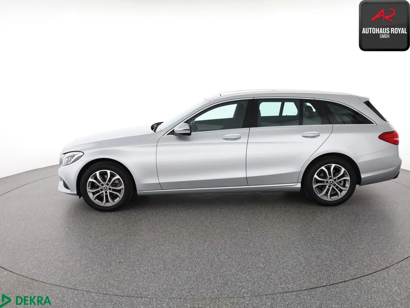 Mercedes-Benz C 220 C 220 d T AVANTGARDE KAMERA,SPORTSITZE,PANO,1.HD Argent - 2