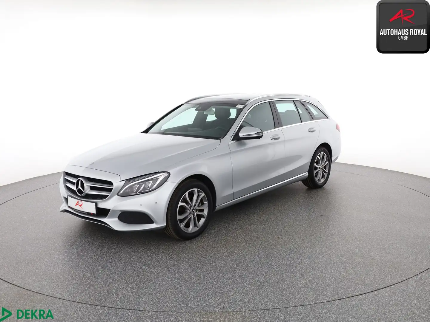 Mercedes-Benz C 220 C 220 d T AVANTGARDE KAMERA,SPORTSITZE,PANO,1.HD Argent - 1