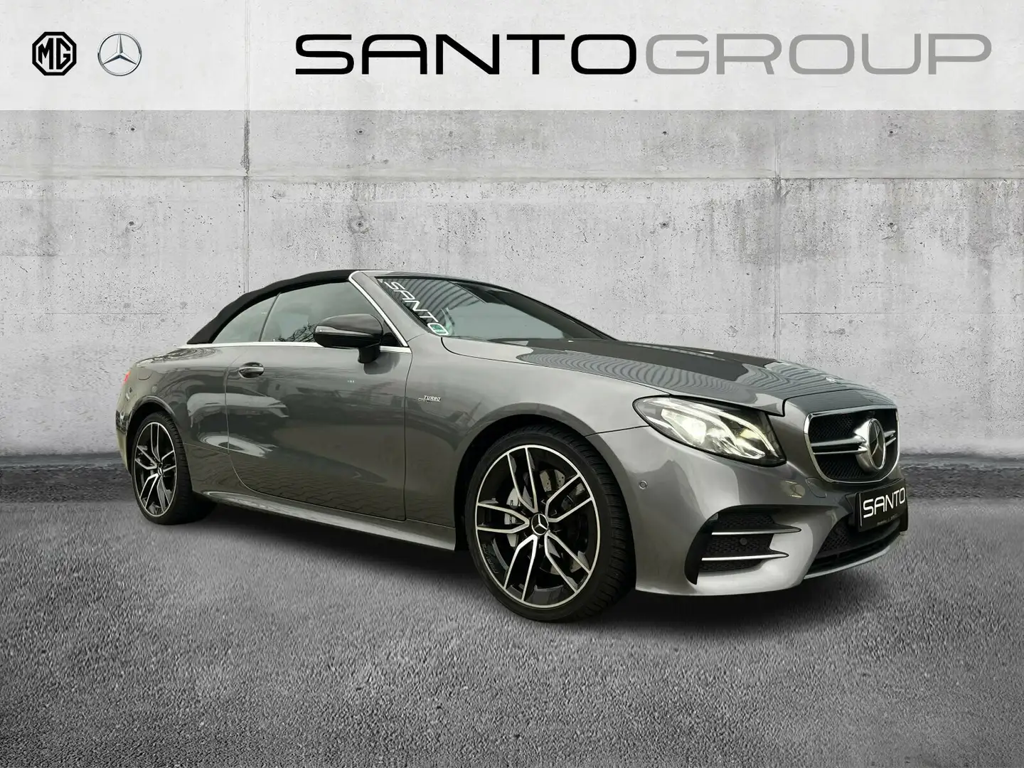 Mercedes-Benz E 53 AMG E 53 AMG 4MATIC+ Cabriolet Navi Leder LED Kamera Gris - 1