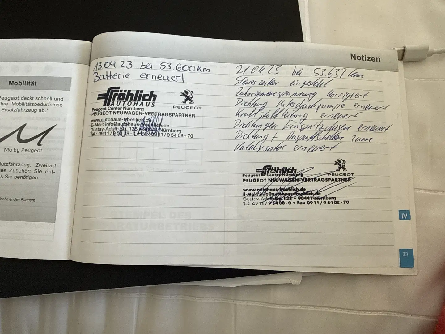 Peugeot 308 Active pure tech Blau - 2