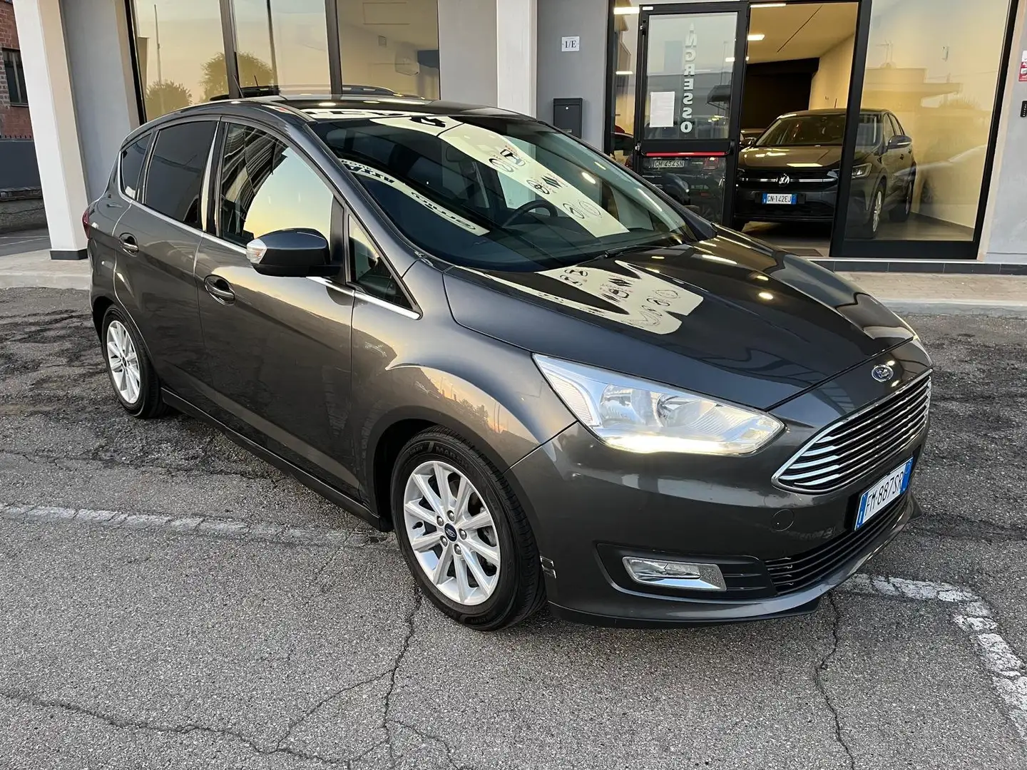 Ford C-Max C-Max III 2015 1.6 Titanium Gpl 120cv Gris - 2