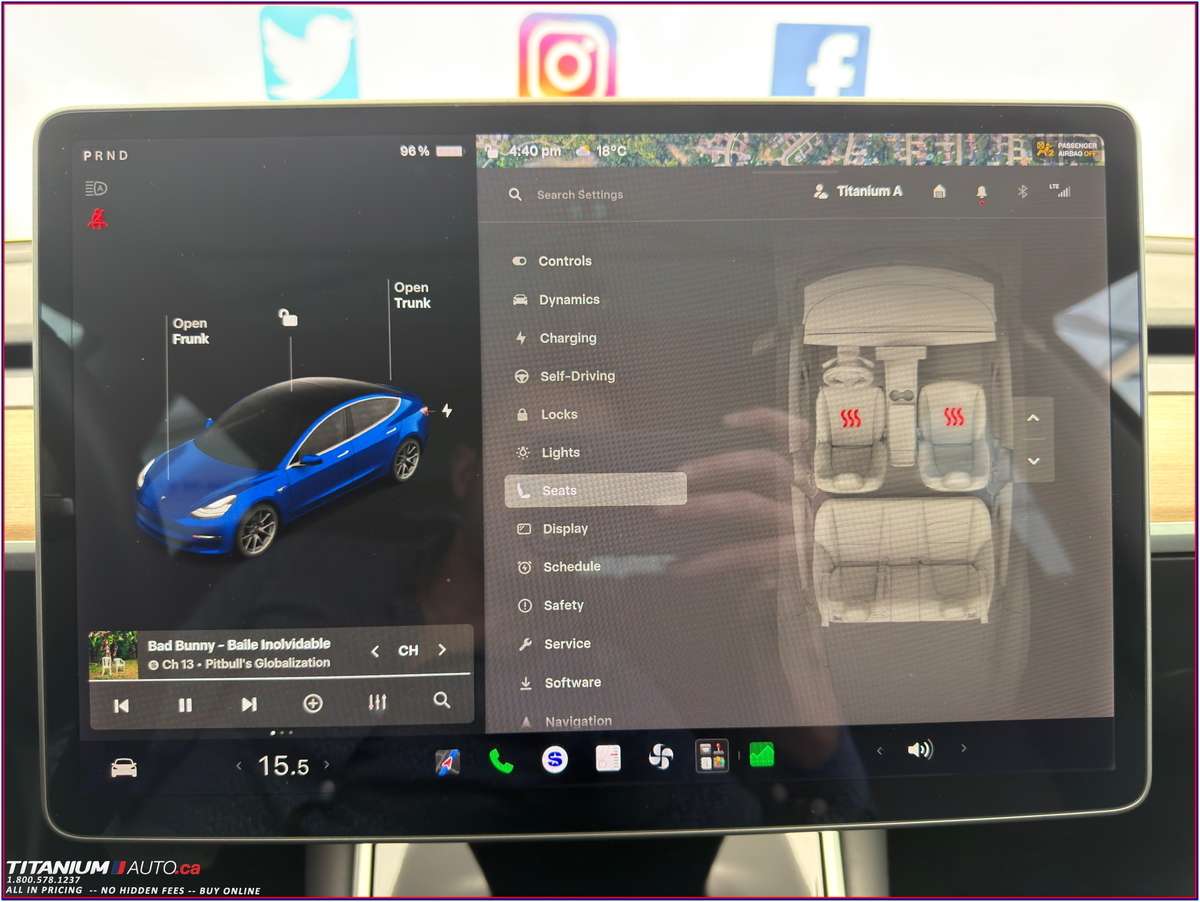 2019 Tesla Model 3 Standard Range Plus-386KM Range-81% Battery Life thumb 36