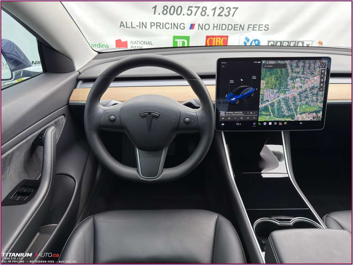 2019 Tesla Model 3 Standard Range Plus-386KM Range-81% Battery Life thumb 14