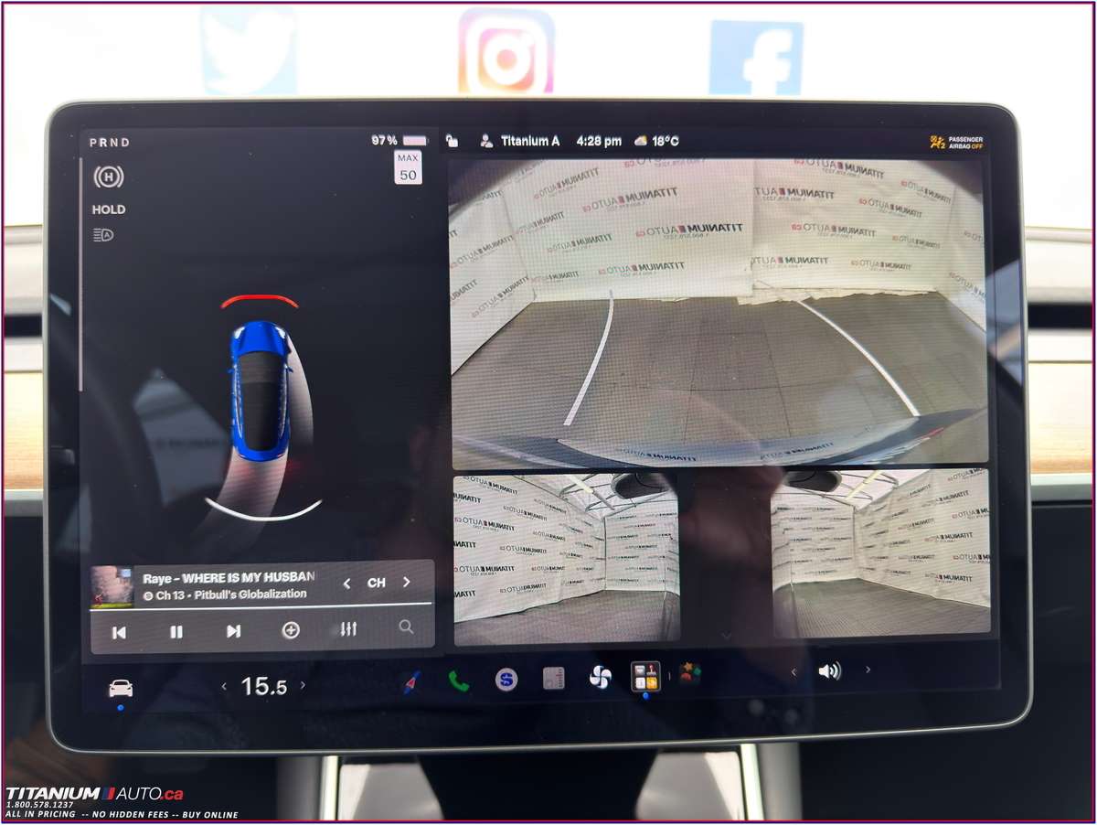 2019 Tesla Model 3 Standard Range Plus-386KM Range-81% Battery Life thumb 15