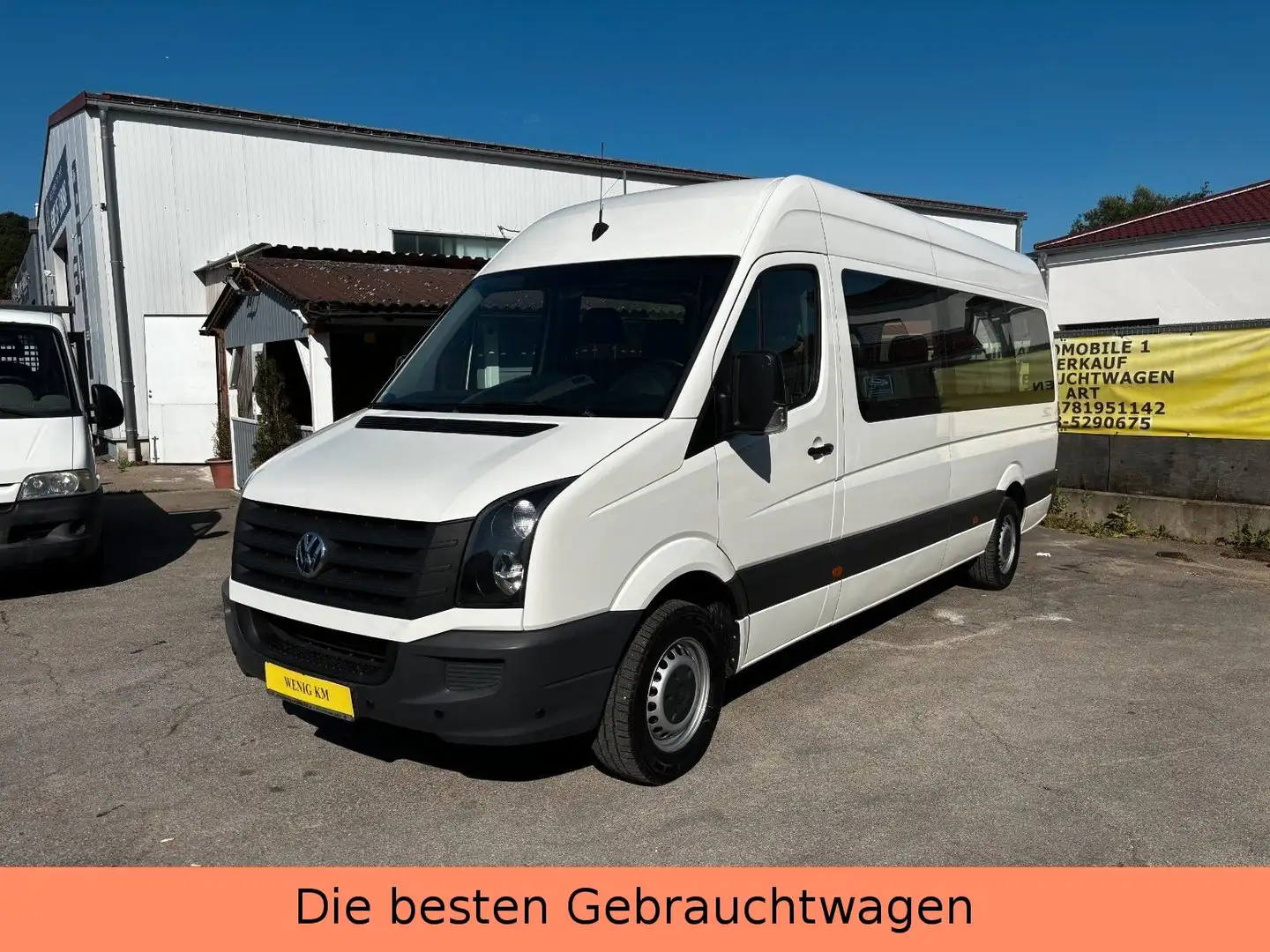 Volkswagen Crafter Kombi 35 lang Rollstuhlgerecht Hecklift Blanc - 1