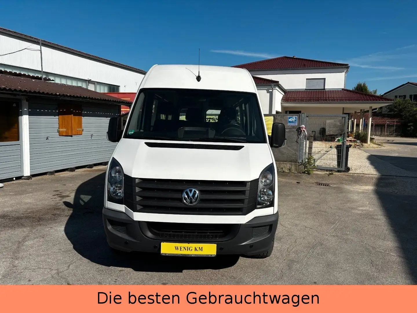 Volkswagen Crafter Kombi 35 lang Rollstuhlgerecht Hecklift Blanc - 2