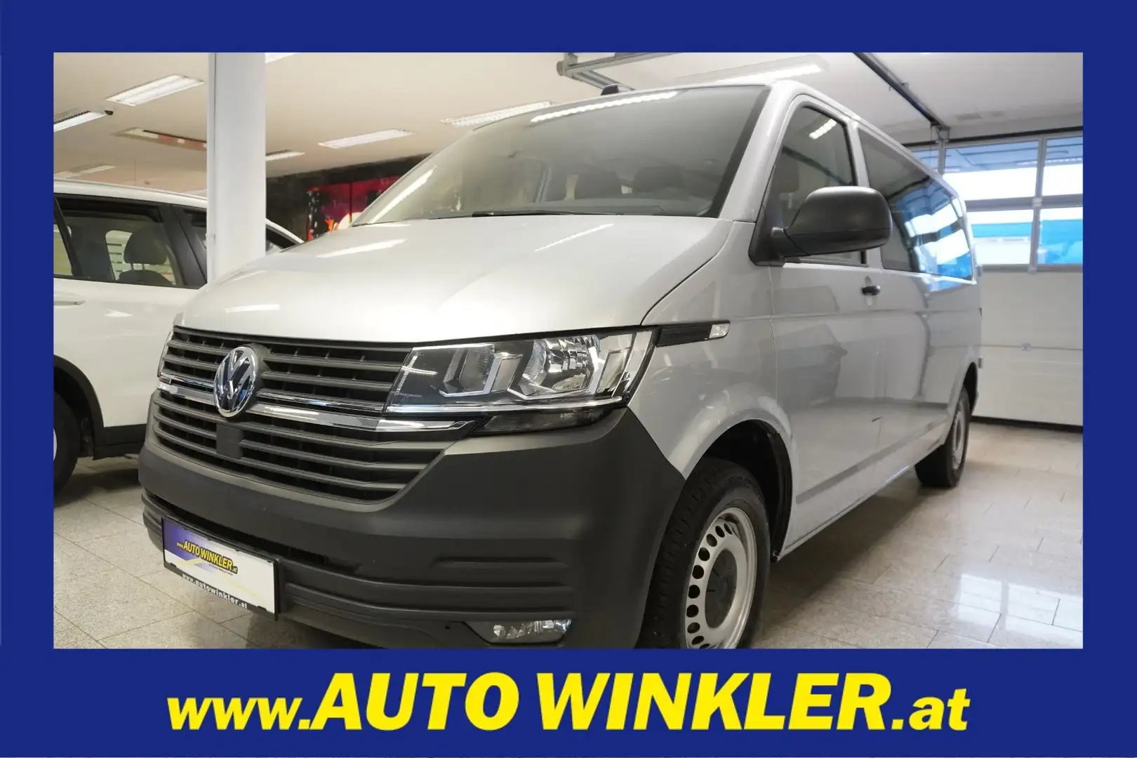 Volkswagen T6 Kombi TDI 4Motion Kombi LR PDC/Schiebetür Silber - 1