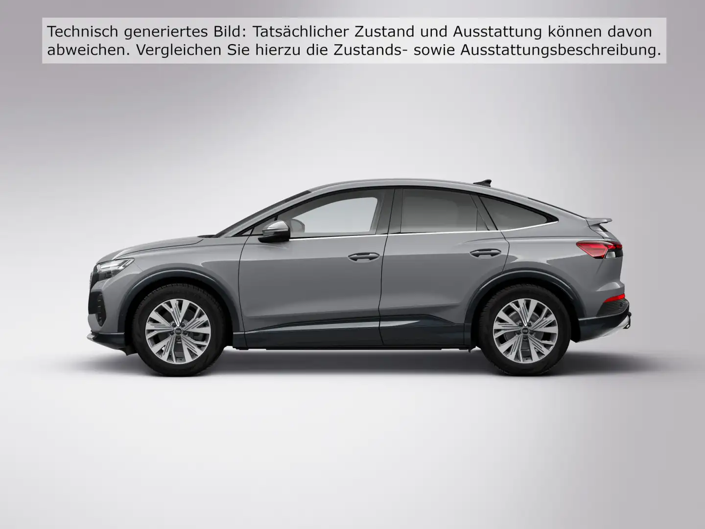 Audi Q4 e-tron Sportback 45 S-LINE*NAVI-PLUS*MATRIX*H Grau - 2