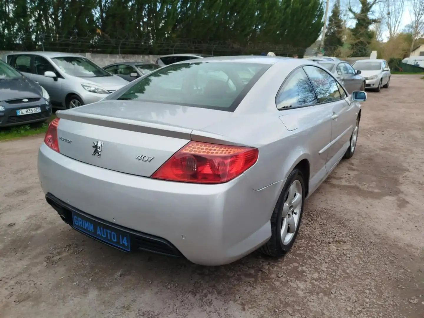 Peugeot 407 coupé 2.0 HDI 140cv Gris - 2