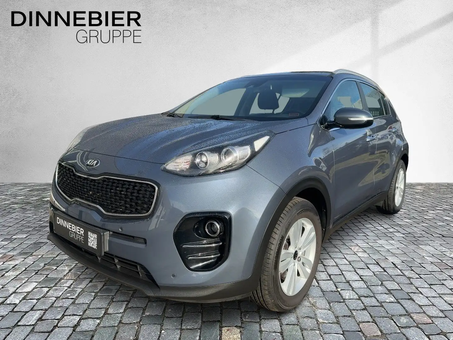 Kia Sportage 1.6 VIS KOM CAM DynLicht NAVI 4xSHZ Bleu - 2