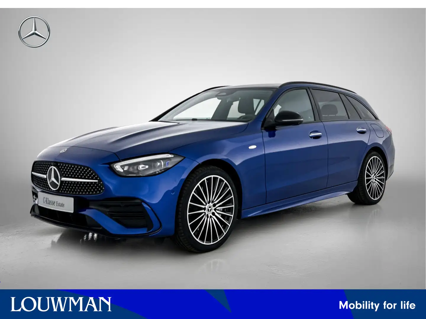 Mercedes-Benz C 300 Estate e Business Solution AMG | Trekhaak | Nightp Blauw - 1