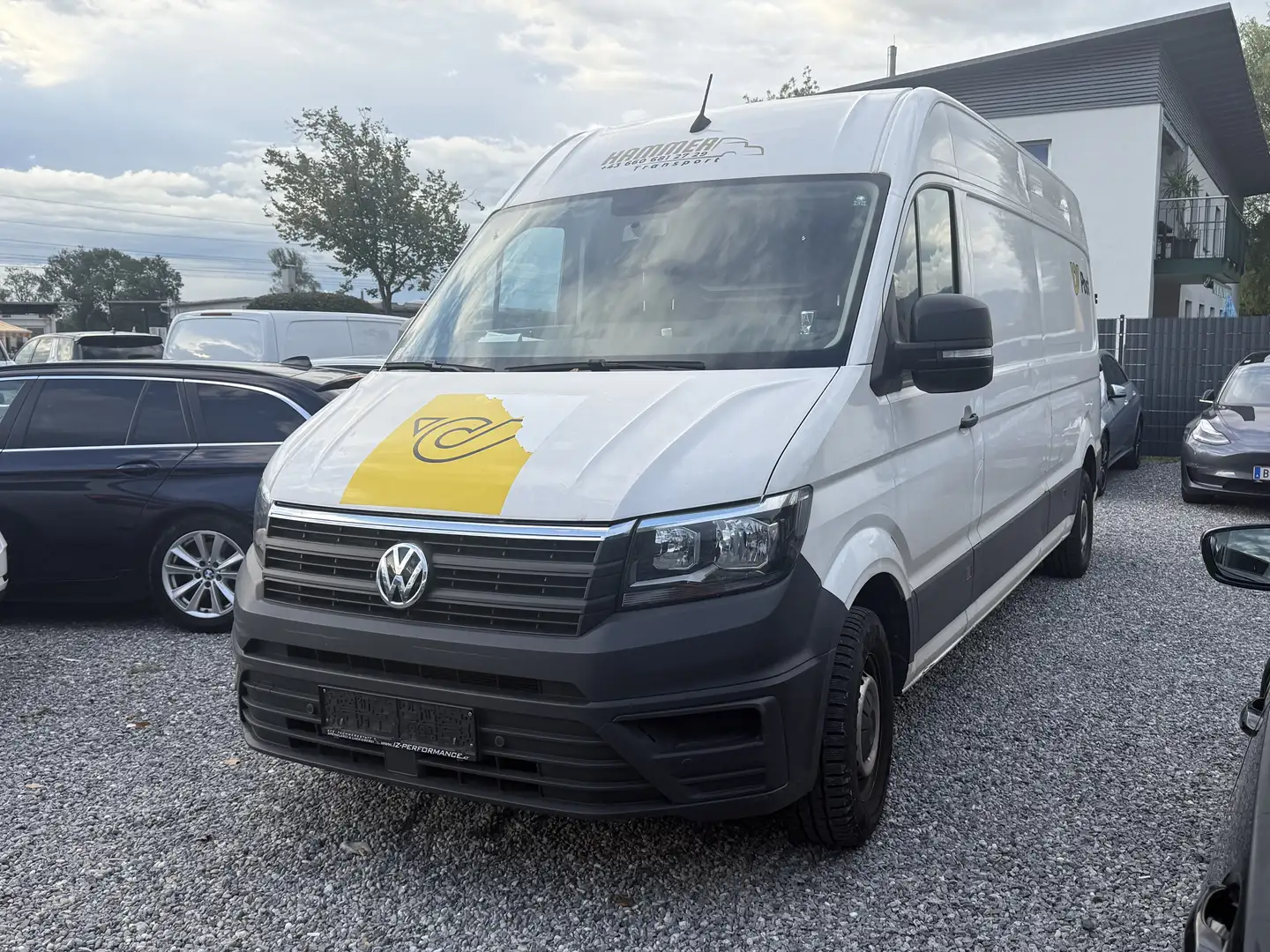 Volkswagen Crafter Kasten 35 lang Hochdach FWD / TÜV NEU / Schwarz - 1