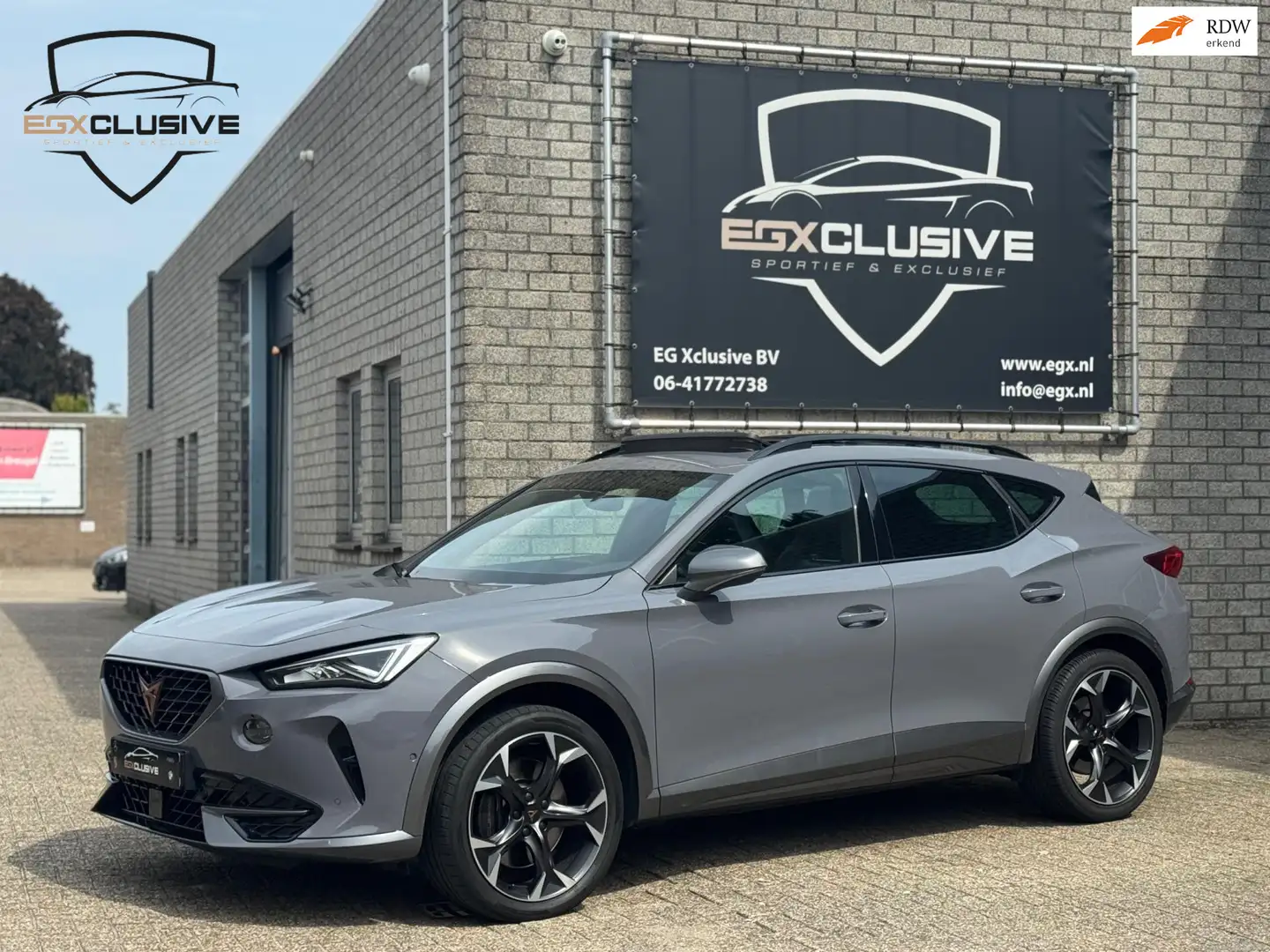 CUPRA Formentor 2.0 TSI 4DRIVE PANO|ACC|LANE|CAMERA|BEATS Gris - 1