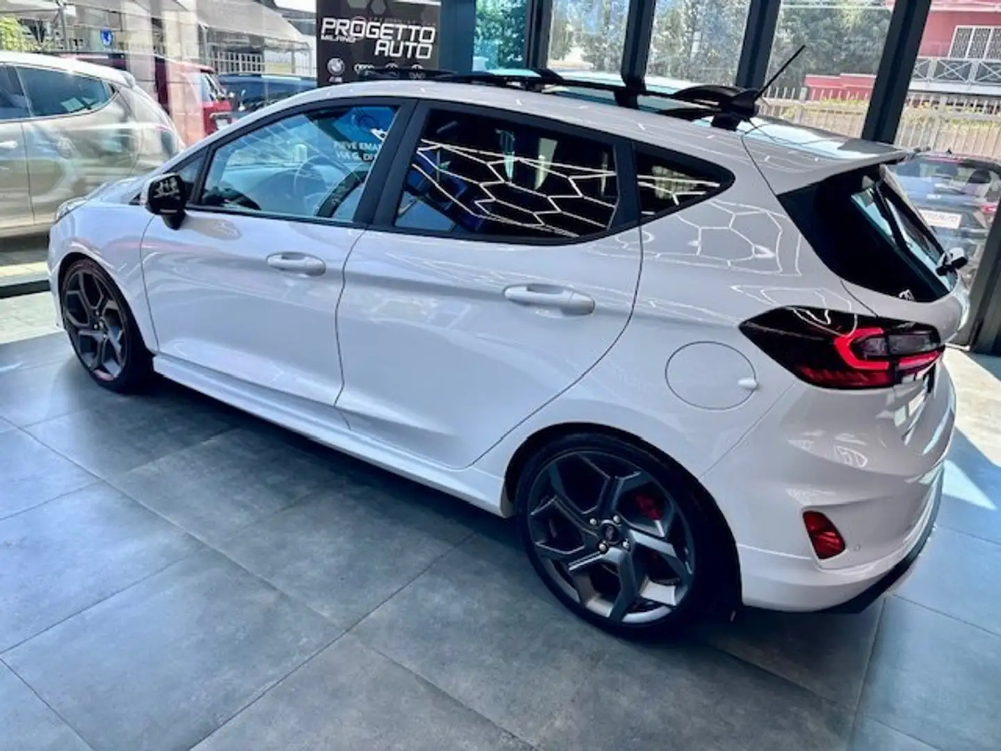 Ford Fiesta Fiesta 5p 1.5 ST - TETTO APRIBILE,TELECAM,SED RISC Bianco - 2