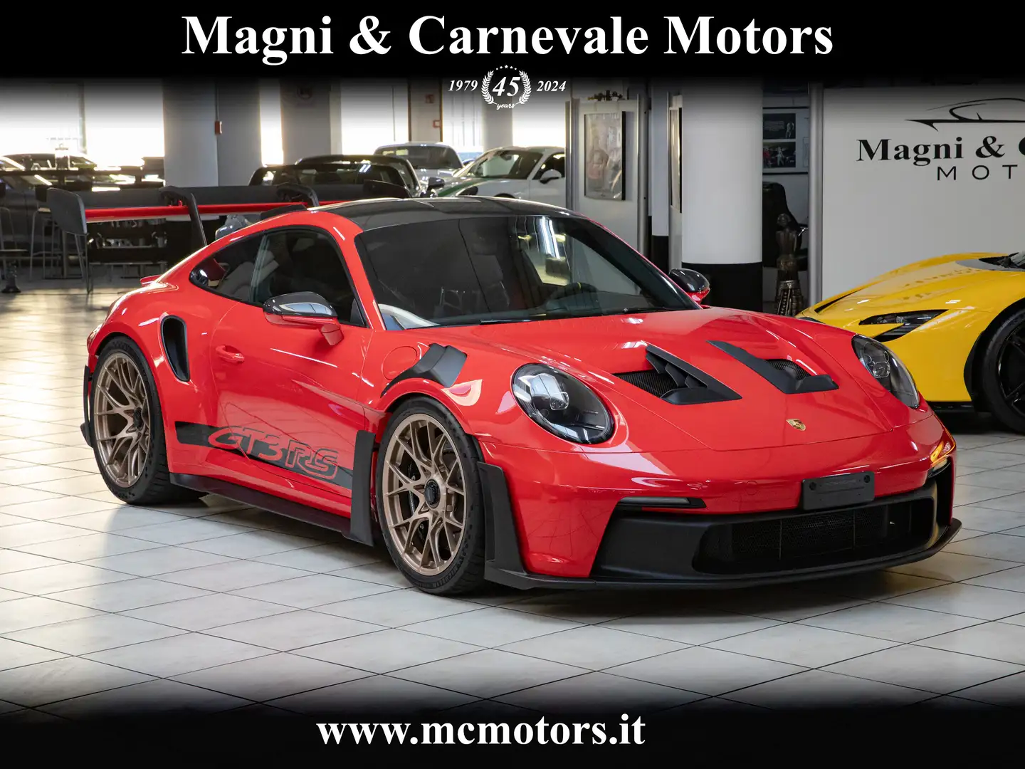 Porsche 911 992 GT3 RS|PASM|PACCHETTO CHRONO|PDLS|CARBON| Rouge - 1