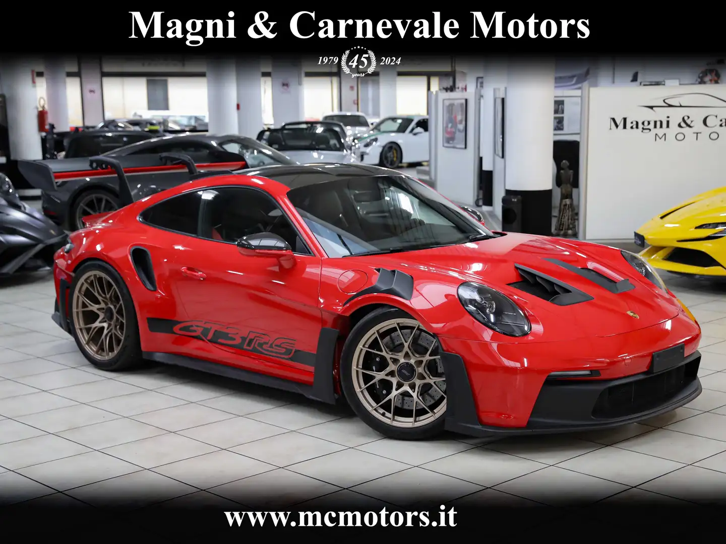 Porsche 911 992 GT3 RS|PASM|PACCHETTO CHRONO|PDLS|CARBON| Rot - 1