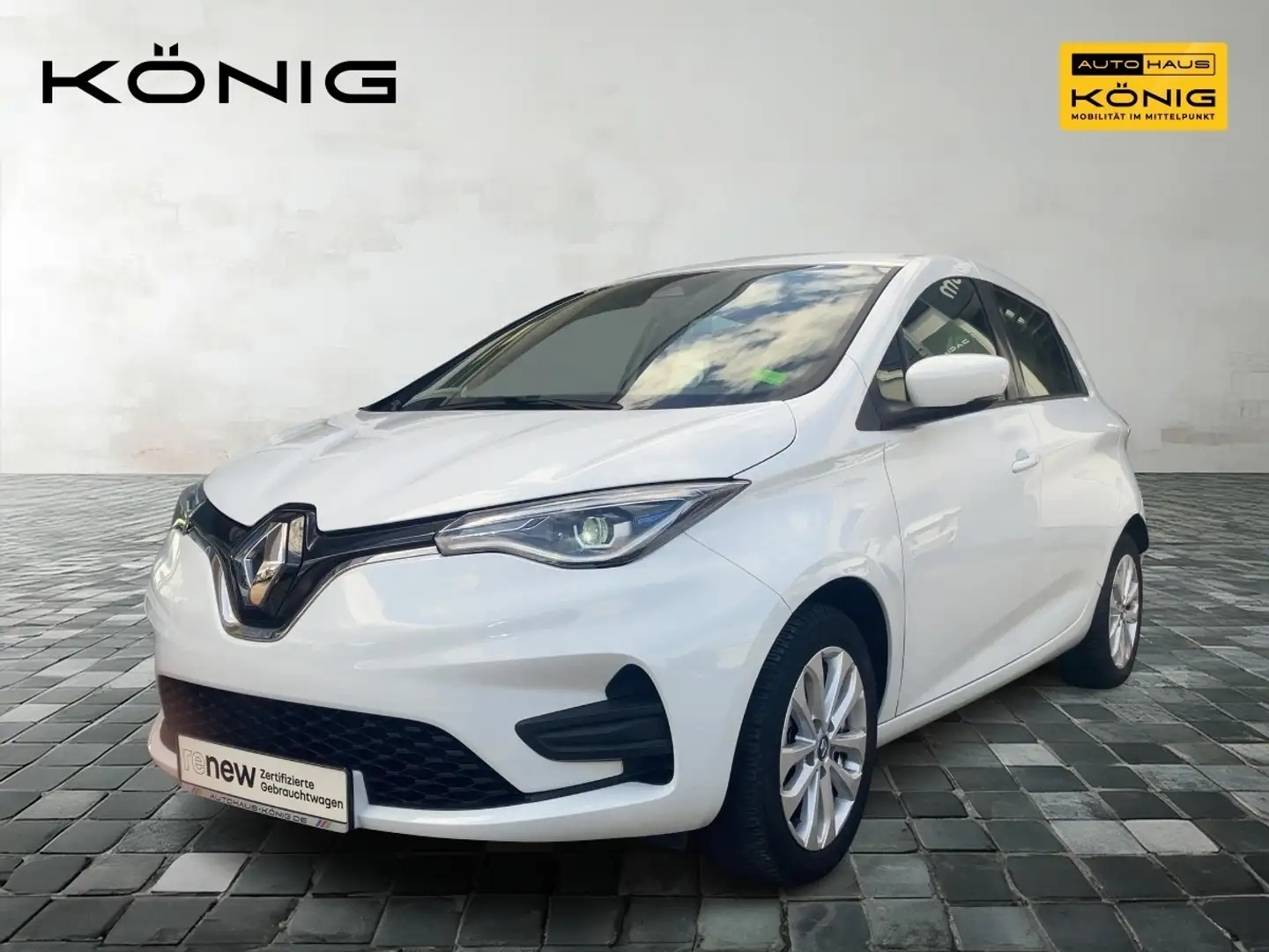 Renault ZOE Experience *PDC h*Allwetter*Klima Blanc - 1