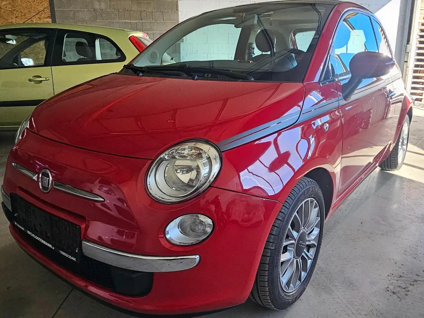 Fiat 500 Lounge Rot - 2
