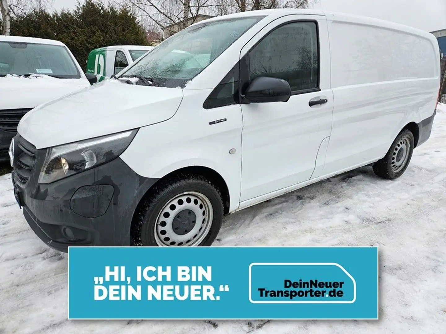 Mercedes-Benz Vito eVito 112 LANG|60 kWh|120 km/h|SH|TÜVneu Blanc - 1