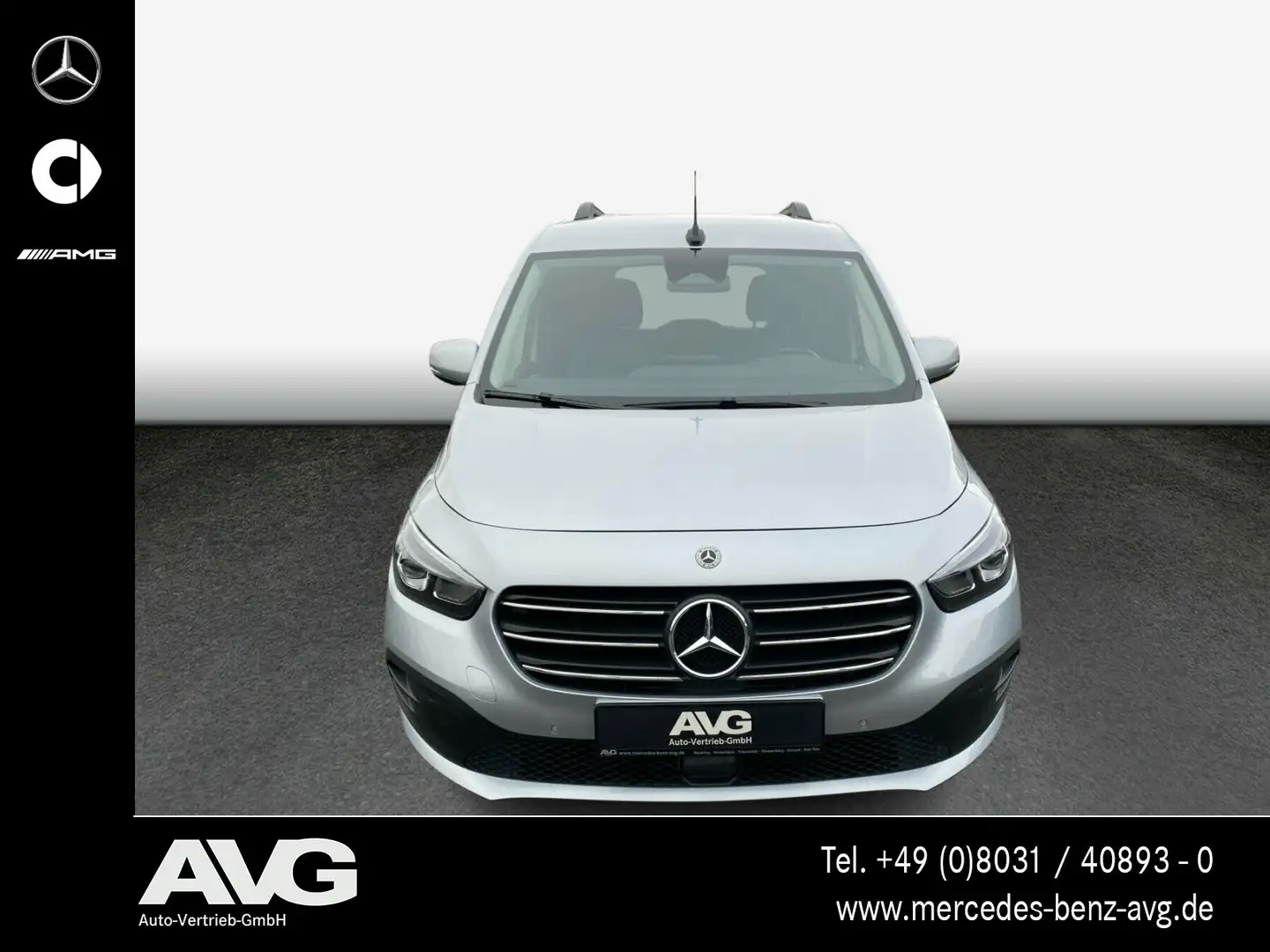 Mercedes-Benz T-Klasse T 180d PROGRESSIVE Edition Navi RFK LED Keyless BC Silber - 2