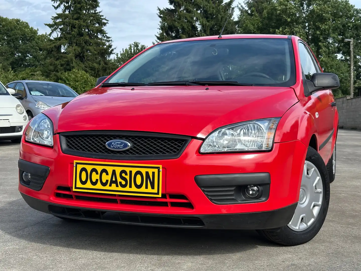 Ford Focus Focus 1.6i*FAIBLE KM*1ER MAIN*AIRCO*GARANTIE*CT OK Rouge - 1