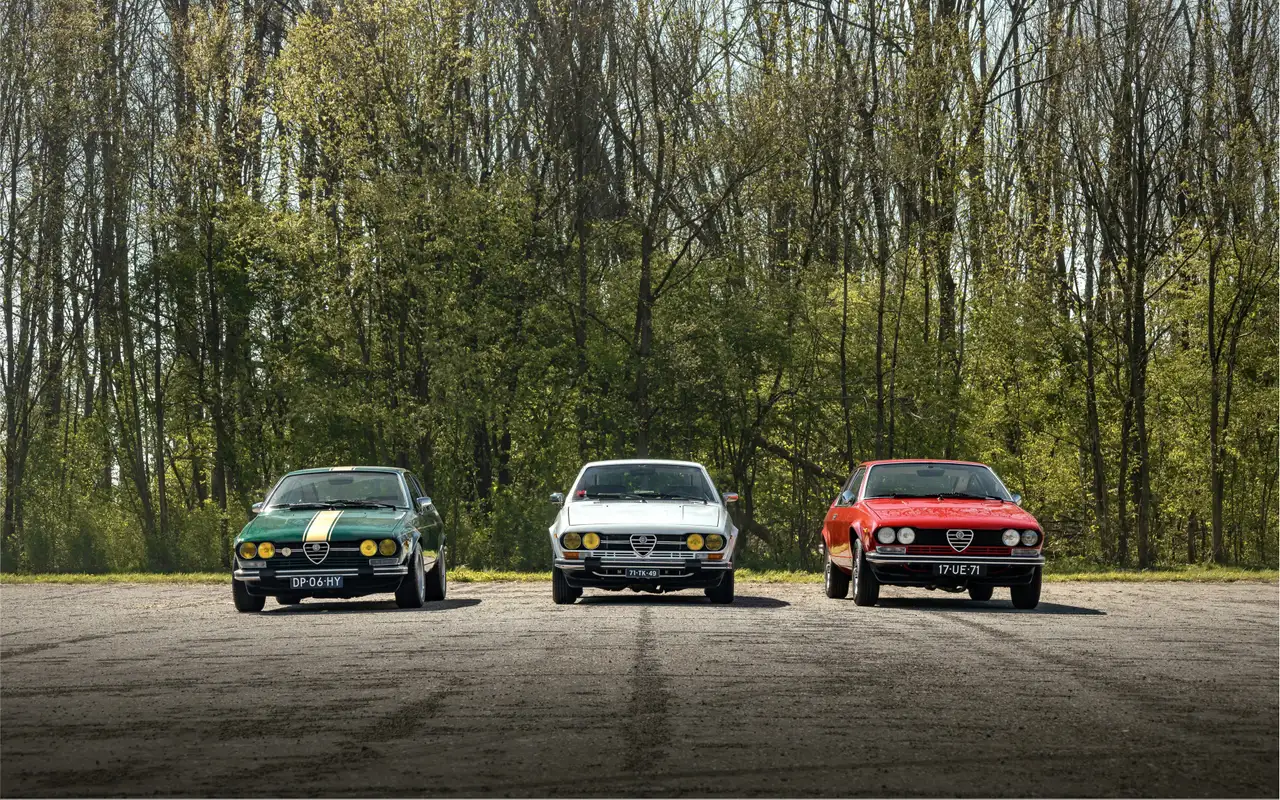 Alfa Romeo Alfetta 2.0 GT Veloce | 15" Ronal velgen, foto 4