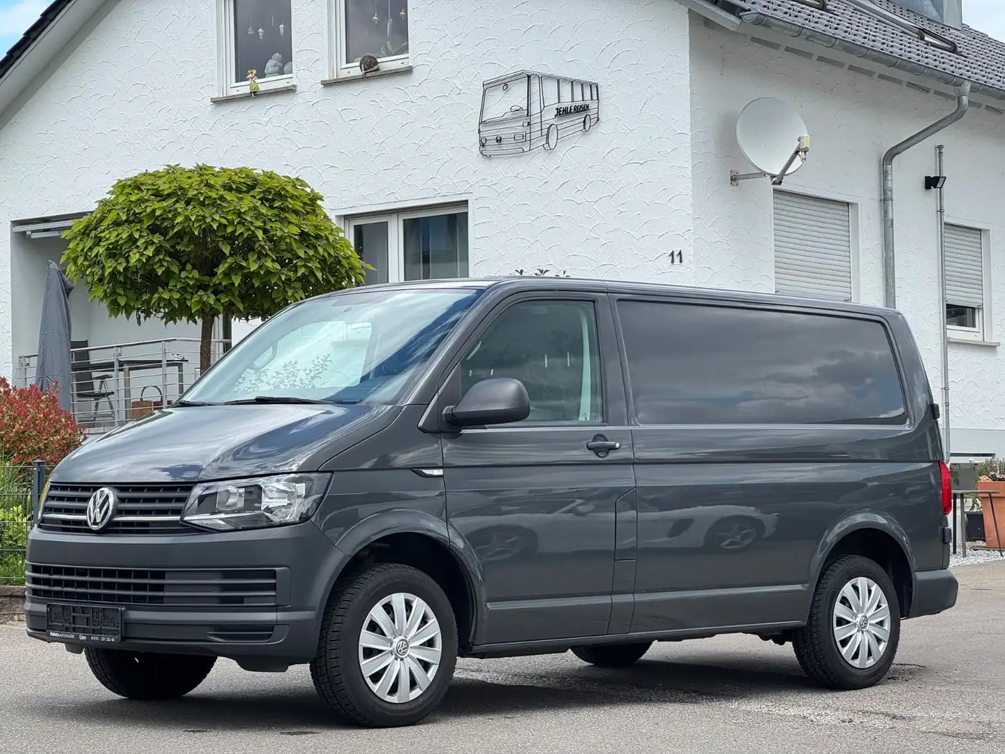 Volkswagen T6 Transporter Kasten 2.0|Flügeltü.|Garantie| Grijs - 1