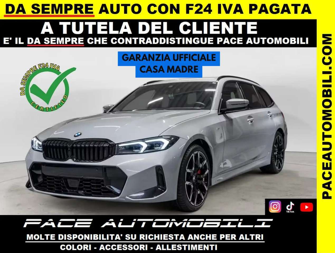 BMW 320 D M SPORT MSPORT M-SPORT PRO BLACK PACK CURVED 19"