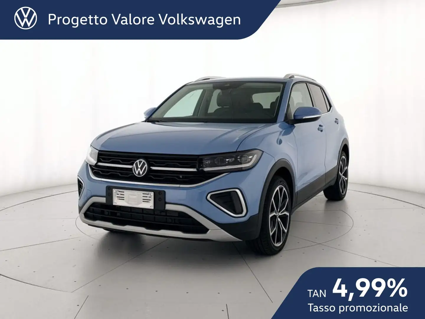 Volkswagen T-Cross 1.0 tsi style 115cv Blau - 1