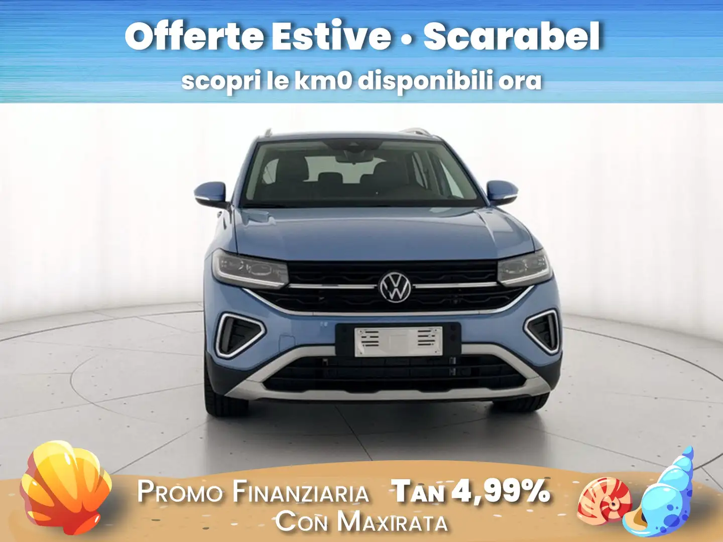 Volkswagen T-Cross 1.0 tsi style 115cv Azul - 2