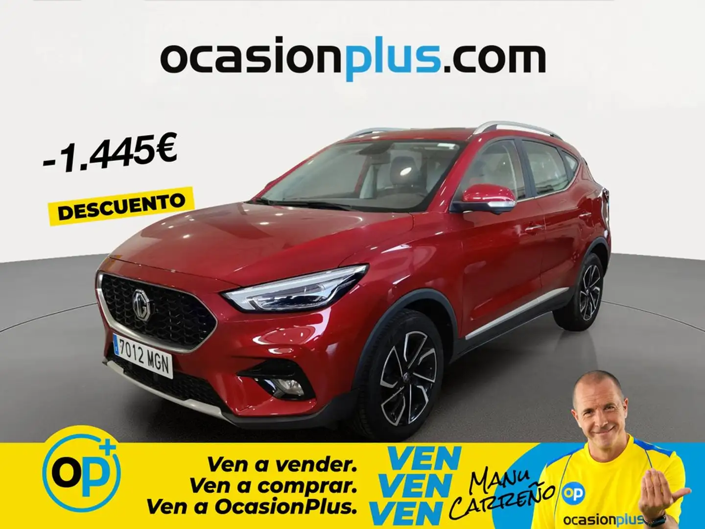 MG ZS 1.0 T-GDI Luxury 82kW Rojo - 1