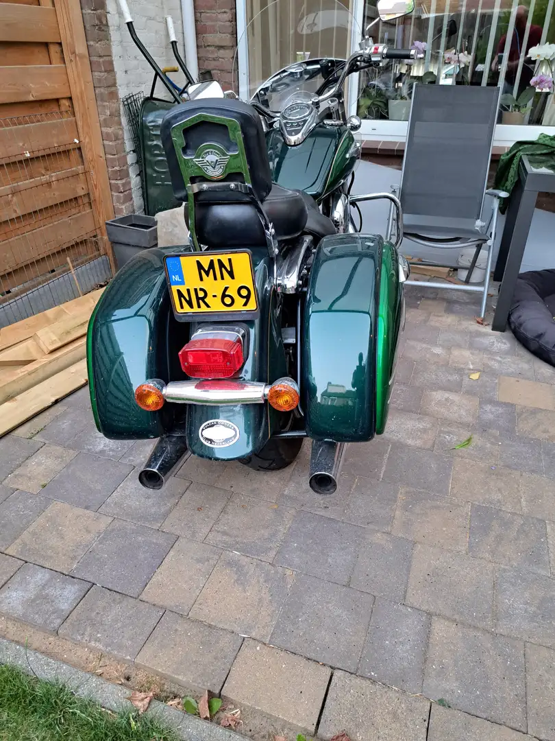 Kawasaki VN 1500 Vulcan 1500 Classic Tourer Zöld - 2