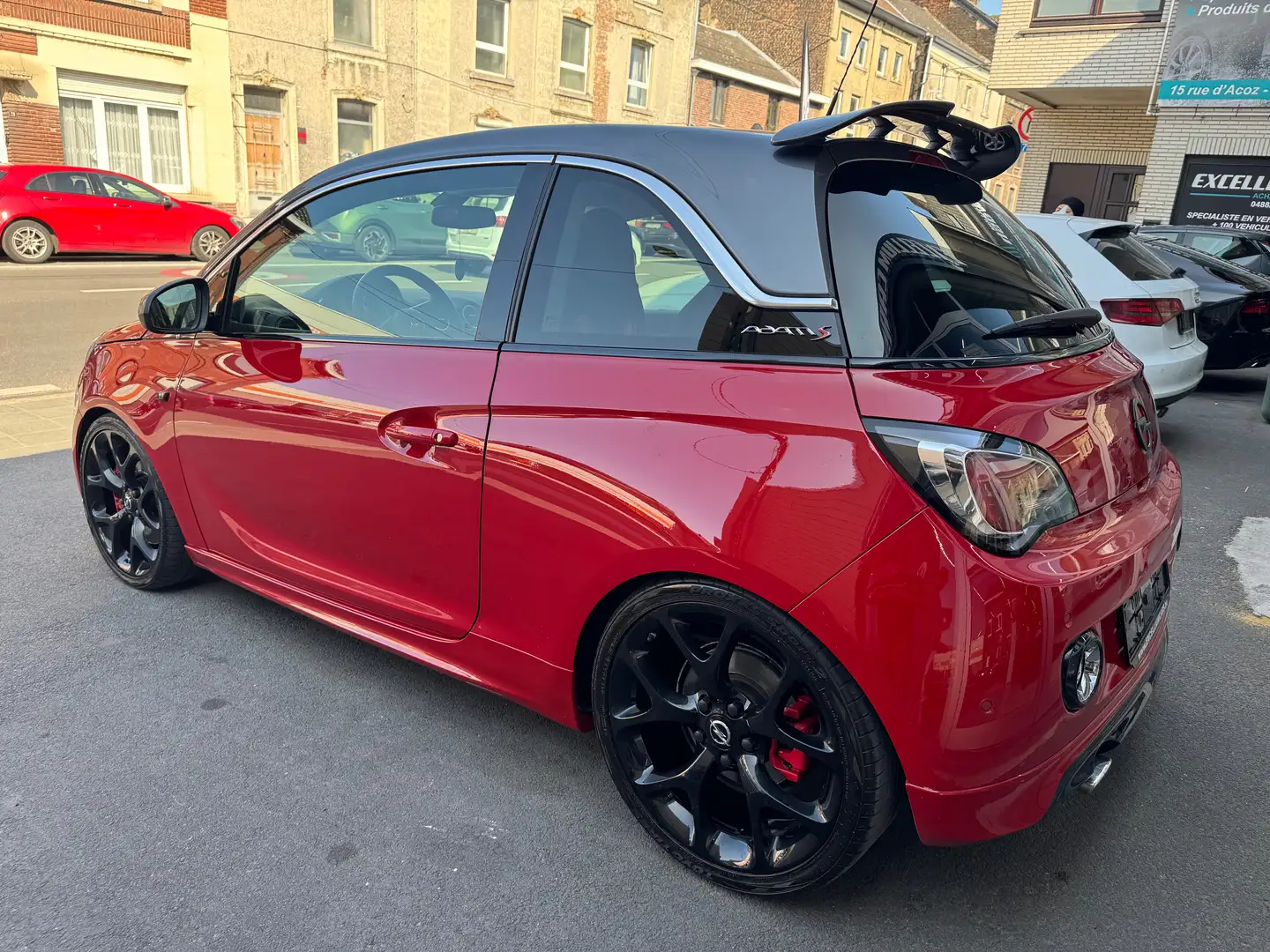 Opel Adam Rocks S 1.4 Turbo Jante Airco Cuir Recaro Rouge - 2