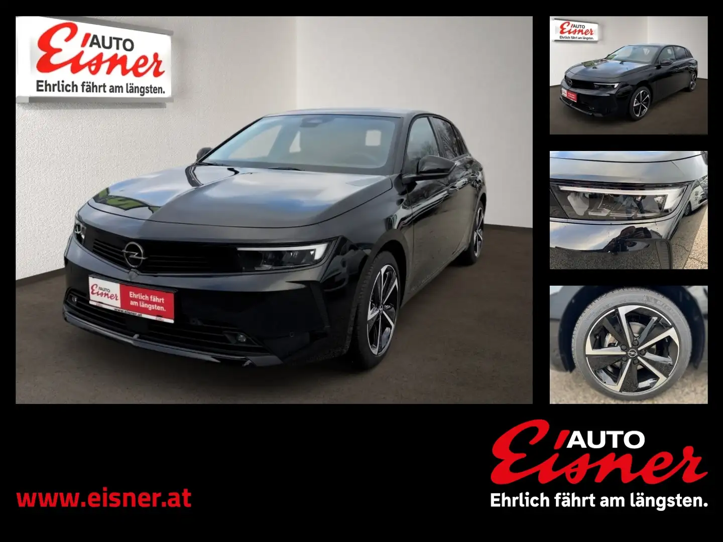 Opel Astra 5T EDITION 1.2 Schwarz - 1
