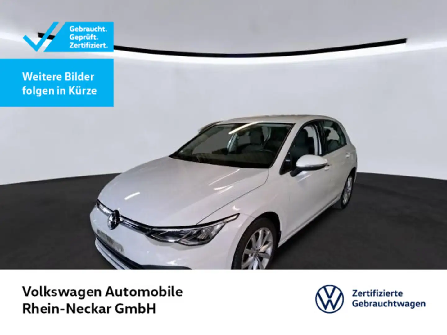 Volkswagen Golf VIII 2.0 TDI DSG Navi PDC LED uvm Weiß - 1