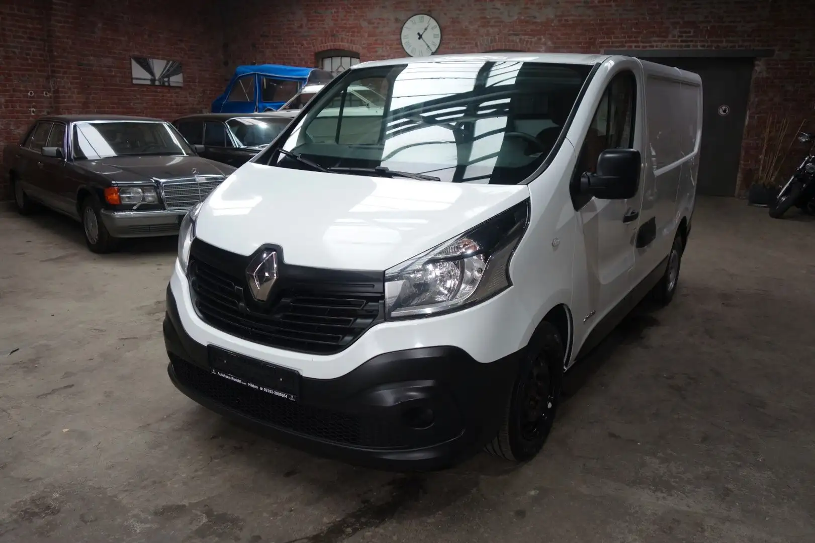 Renault Trafic Kasten L1H1 Tüv Neu AHK Klima Navi PDC Blanc - 1