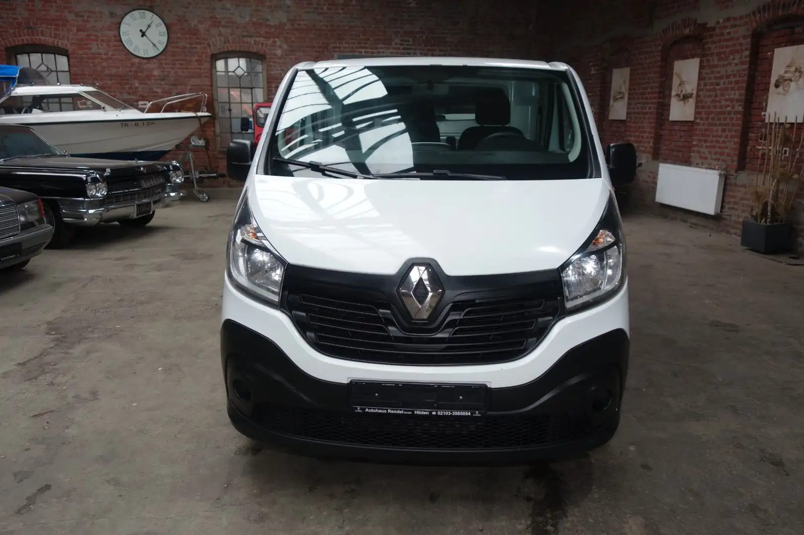 Renault Trafic Kasten L1H1 Tüv Neu AHK Klima Navi PDC Blanc - 2