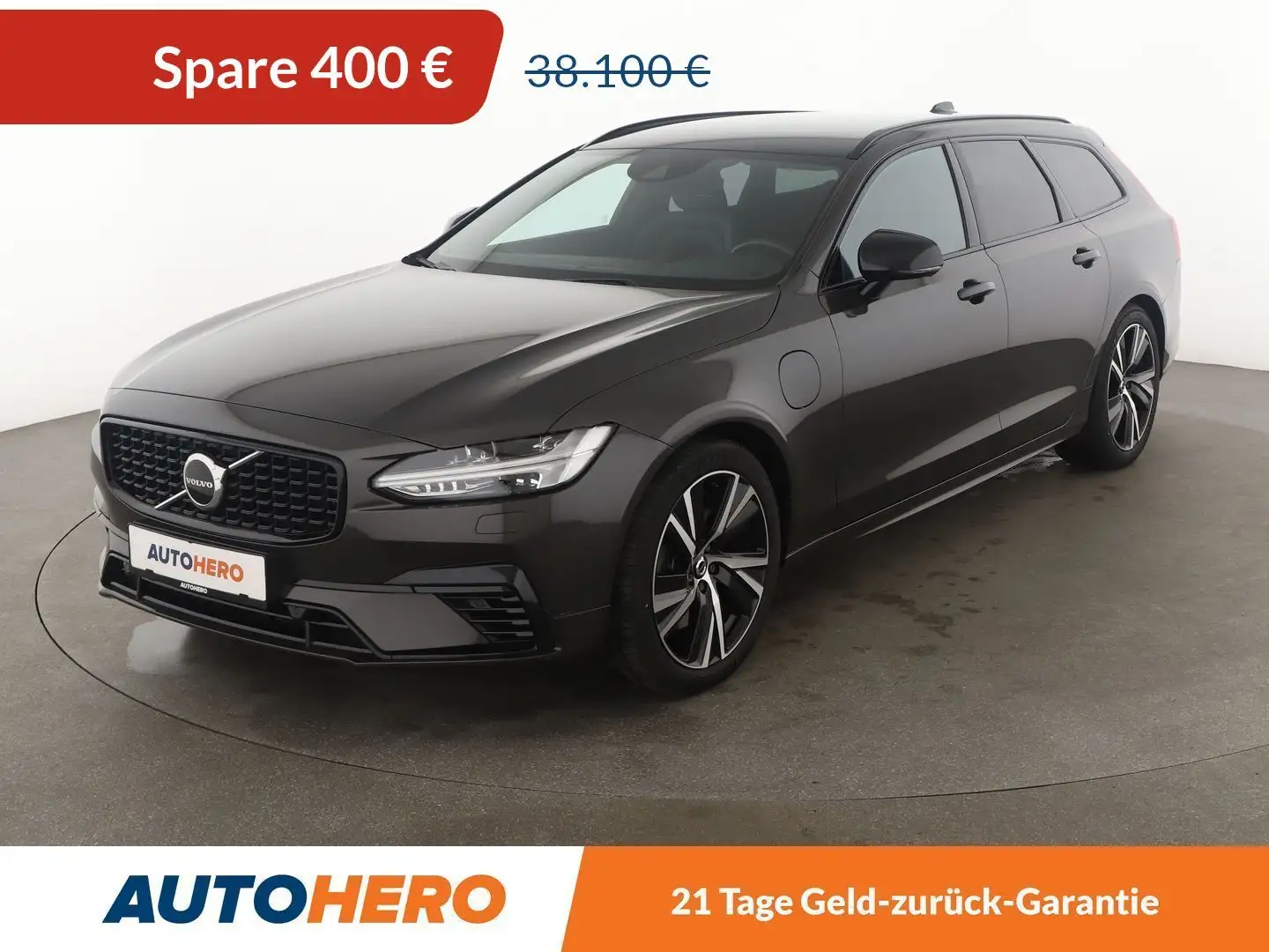 Volvo V90 2.0 T8 Plug-in Hybrid R Design AWD Aut.*NAVI*LED* Grau - 1