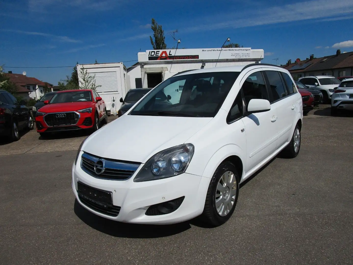 Opel Zafira B Design 1.6 CNG  *TÜV-NEU*7-Sitze*AHK Bianco - 1