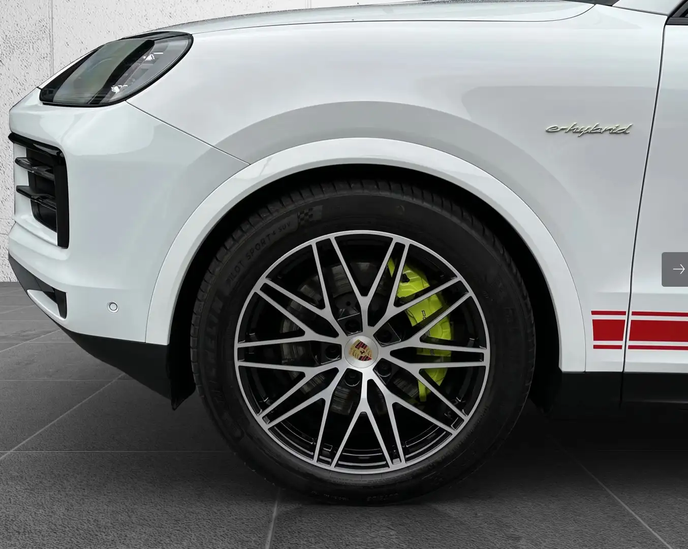 Porsche Cayenne Cayenne E-Hybrid Pan Luft Matrix AHV Bose ACC Weiß - 1