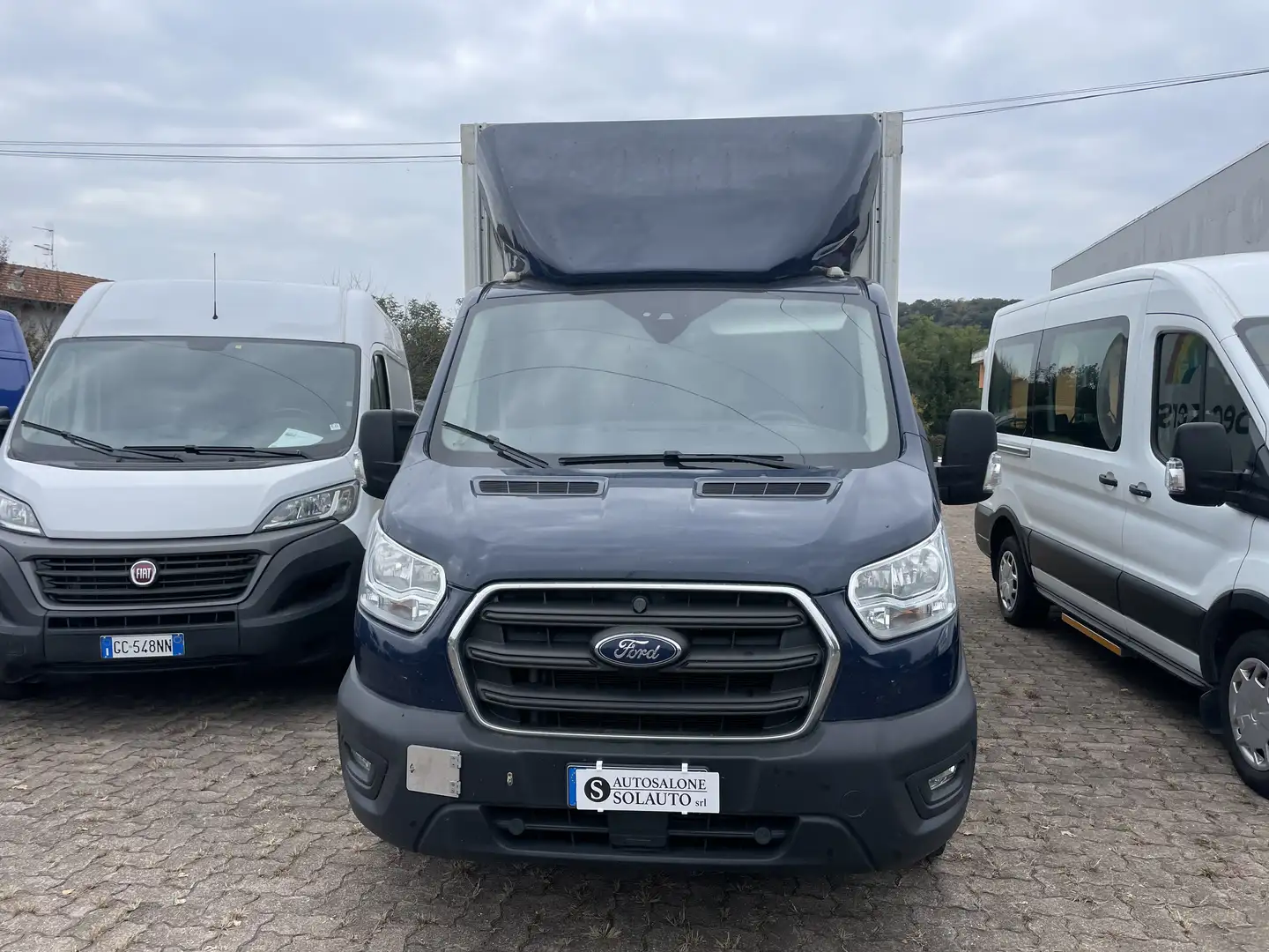 Ford Transit CABINATO 350 L2 TREND 2.0 ECO 130 CV TELONATO Blu/Azzurro - 2
